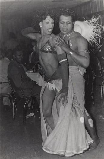 CHARLES TEENIE HARRIS (1908-1998) A rare group of 41 photographs documenting Black queer nightlife in Pittsburgh, including cross dre